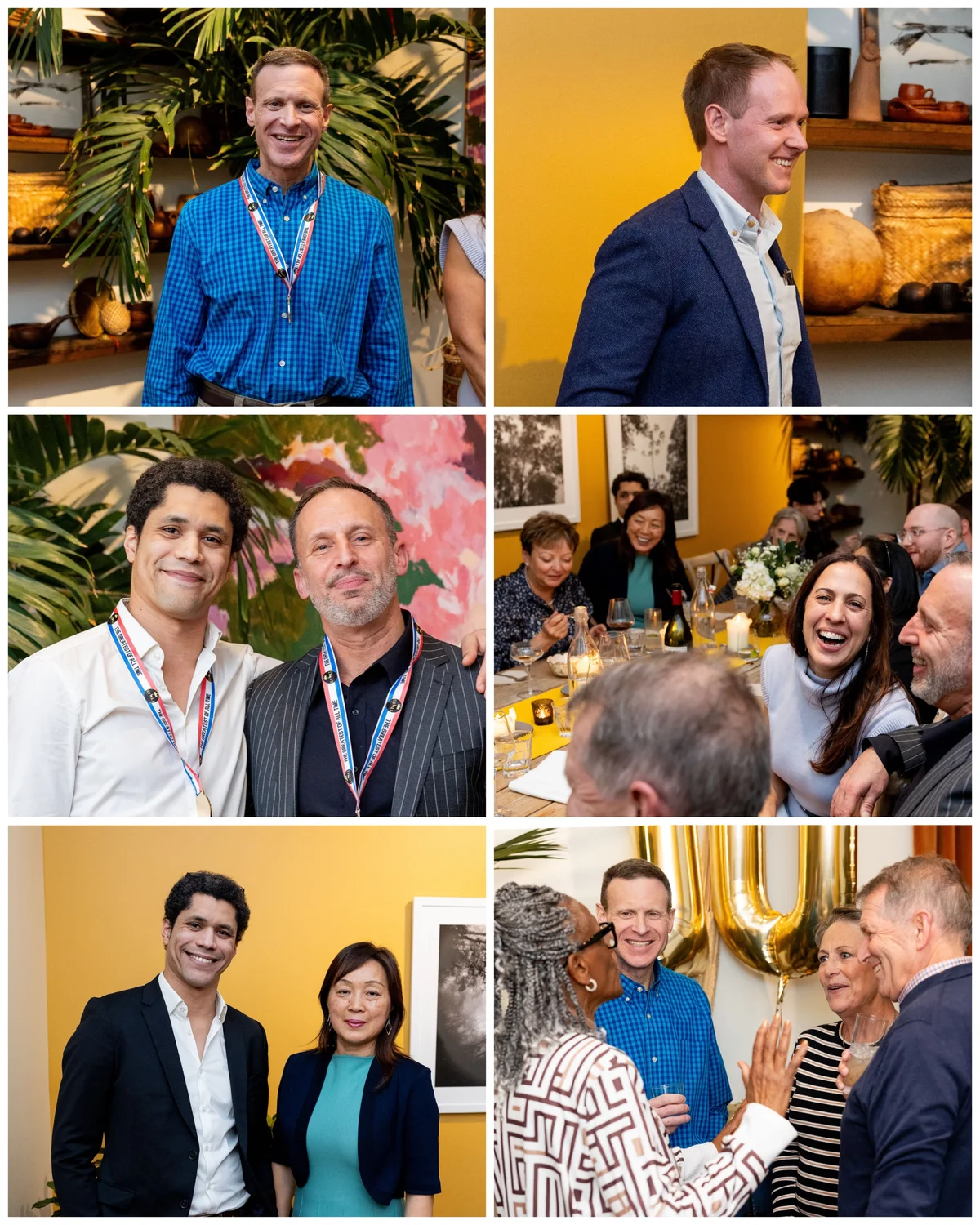 More moments of connection and laughter throughout the evening